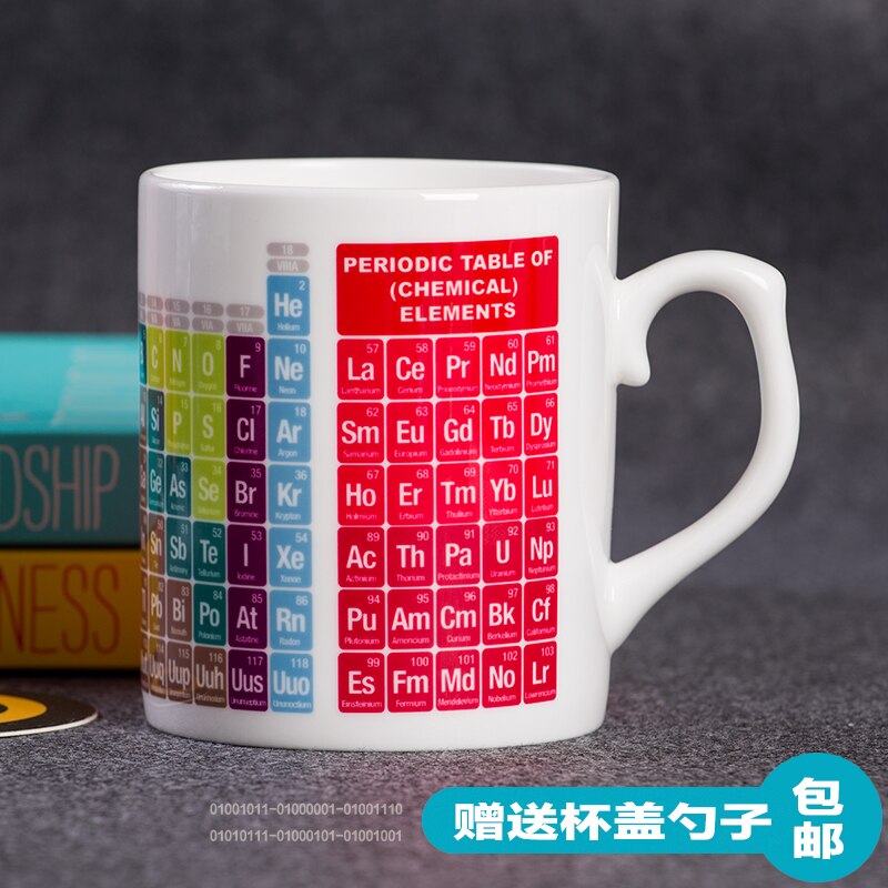 Programmer Cup Ceramic Mug Chemical Element Periodic Table Coffee Cup Have A Nice Day Mug DD60