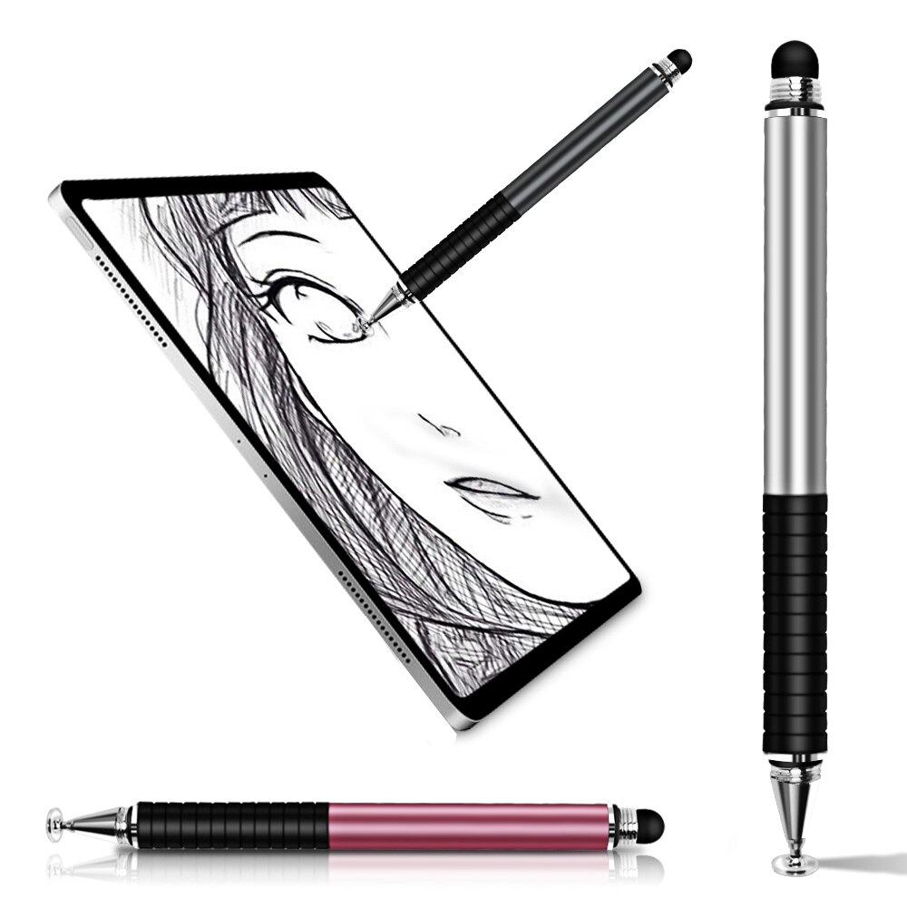 Universal Stylus Pen 2 In 1 Capacitive Screen Drawing Tablet Caneta Touch Pen For Mobile Android Phone Smart Pencil Accessories