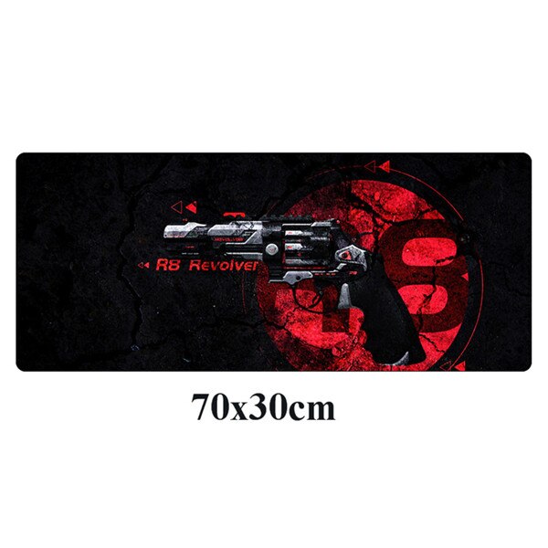 Alfombrilla de ratón grande de Gaming de 70x30cm CS GO, alfombrilla para ratón antideslizante con bloqueo de borde, alfombrilla para escritorio de ordenador: NO.10