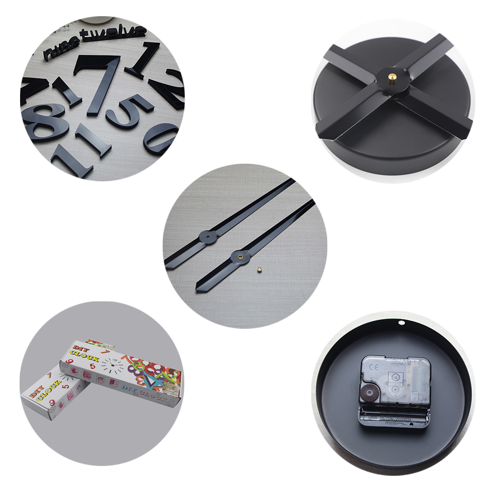 living room wall clock 3d clocks acrylic mirror big acrylic watch mirror stickers home decor