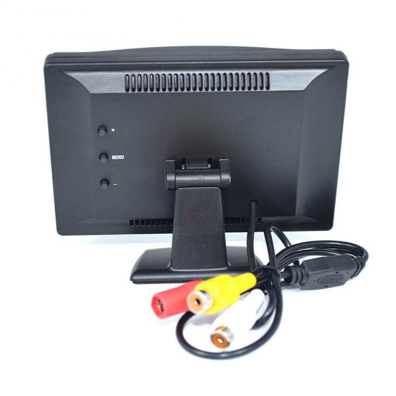 5 Inch Car Monitor LCD HD 16: 9 Car Display Screen Auto Rear View Monitor Parking Monitor 2 Way Video Input Car Electronics
