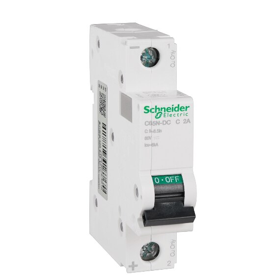 Le disjoncteur électrique 2A 4.5kA / 230V Courbe de déclenchement : C Le disjoncteur électrique 2A 4.5kA / 230V Courbe de déclenchement : C