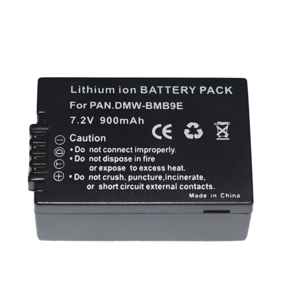 2x DMW-BMB9 BMB9GK BMB9PP Battery for Panasonic Lumix DC-FZ82 DCFZ80 DCFZ82