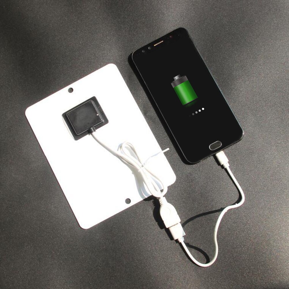 Panel Solar USB portátil para exteriores, minicargador Solar de 5V para escalada, Cargador rápido de teléfono de viaje, generador de cargador Solar DIY