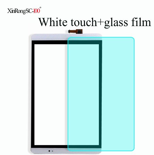 8 inch For Huawei Mediapad M2 8.0 LCD M2-801L LCD Display M2-801 M2-801W M2-803L tablet Matrix Touch Screen panel digitizer: white touch and film