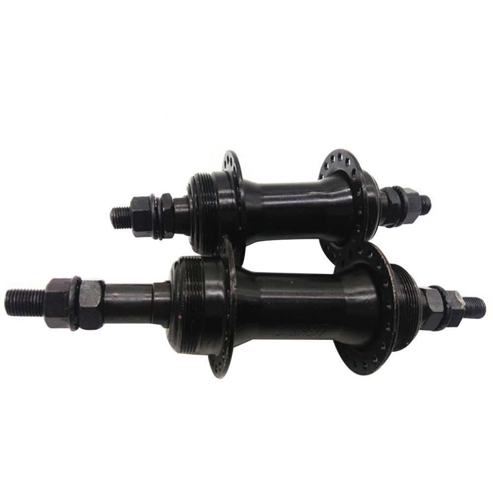 Wheel Front/Rear Practical Bike Hub Bicycle Universal 32 Holes Durable Replacement Direct Use Black Iron Steel Spokes Assembling