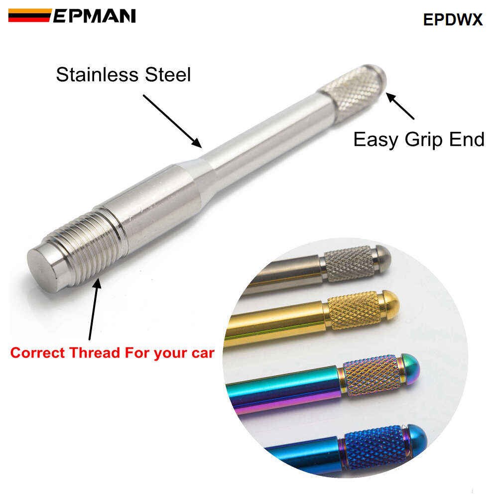 EPMAN Steel External Threaded Dowel Pin with Head Thread Wheel Stud Alignment Guide Long Tool M12*1.5 M14*1.25 M14*1.5 EPDWX-AF