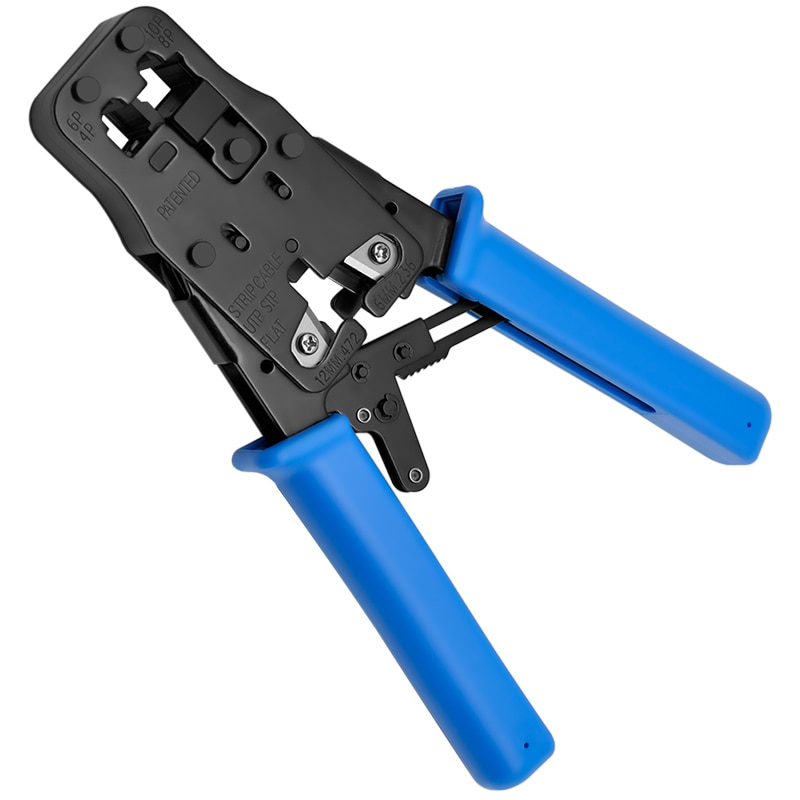 CNCOB Kabel Crimper, Kabel Anschluss crimpen Werkzeug, Telefon Kabel Anschluss crimpen Zange, 8P8C/RJ45, 6P6C/RJ12, 6P4C/RJ11, 6P2C