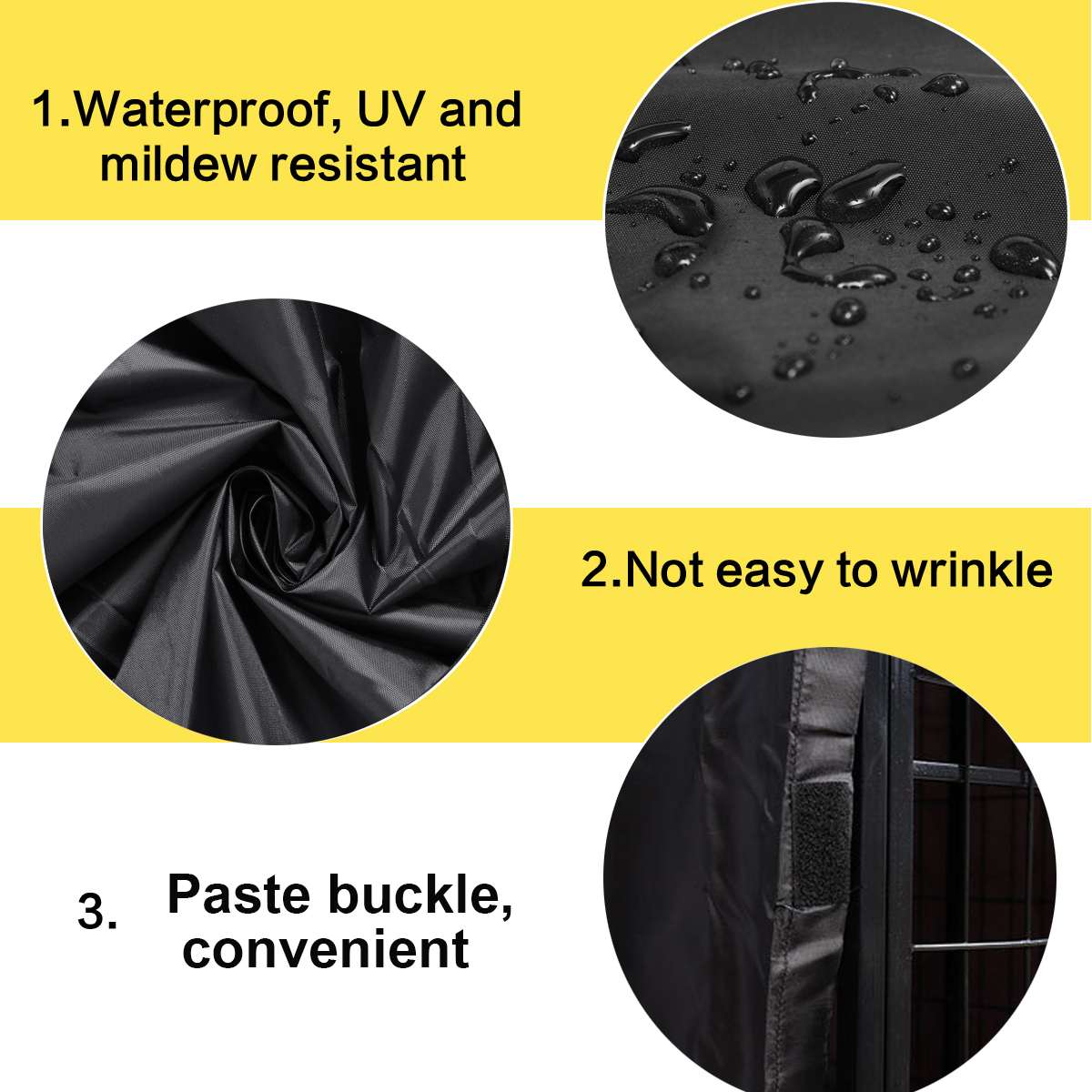 Dog Kennel House Cover Waterproof Dust-proof Durab... – Grandado