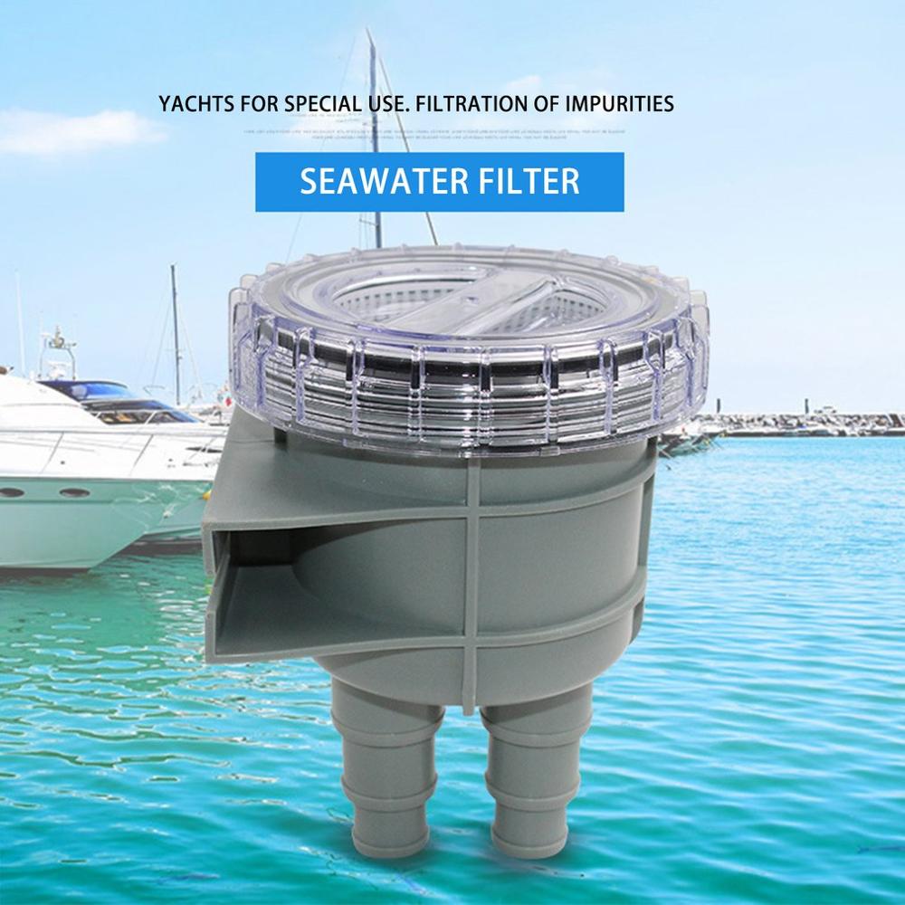 Scheepsmotor Zeewater Filter Afvoer Pomp Zeewater Filter Piping System Boot Intake Multi-Interface Duurzaam Zee Water filter