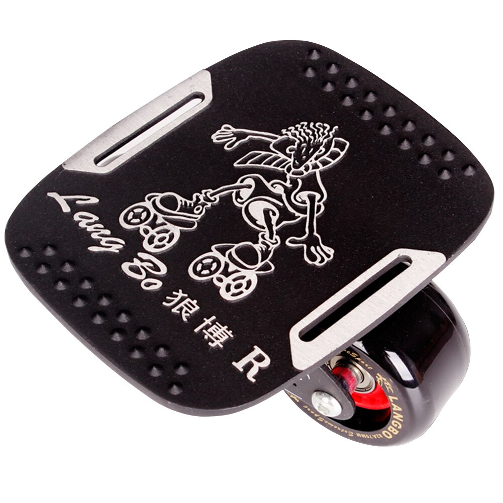 1pair Aluminum Alloy Wakeboard Drift Scrub Deck Widened Replacement Parts WTOO Bearings Outdoor Sports Waterproof Skate Board