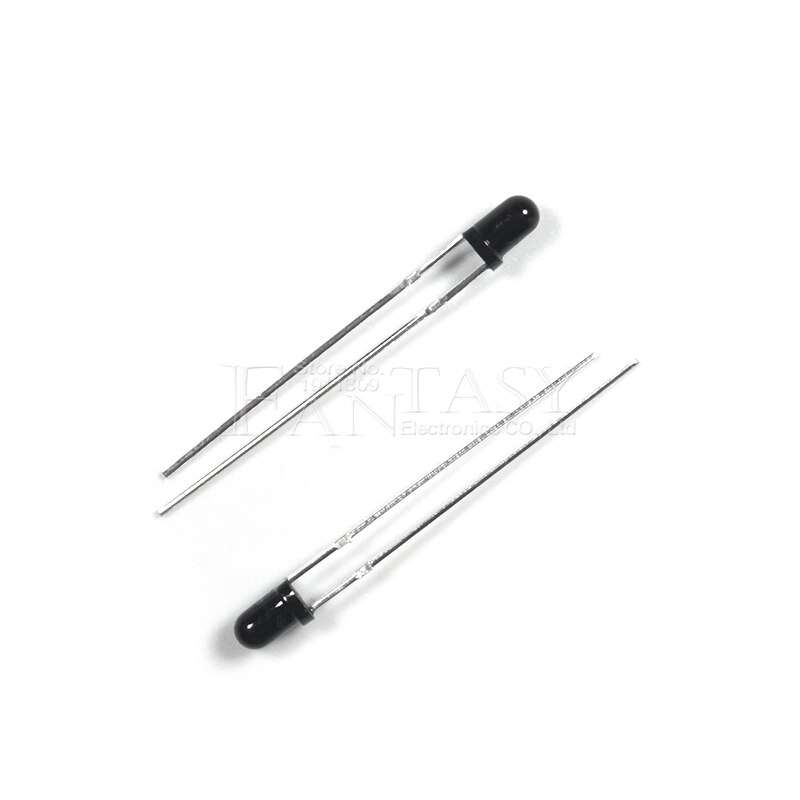 100 stuks led 3mm 940nm ir ontvangstdiode ronde buislamp