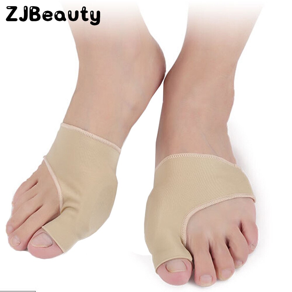 1 paar Teen Separator Hallux Valgus Bunion Corrector Orthesen Voeten Bone Duim Richter Correctie Pedicure Sok Voet Protector # p4