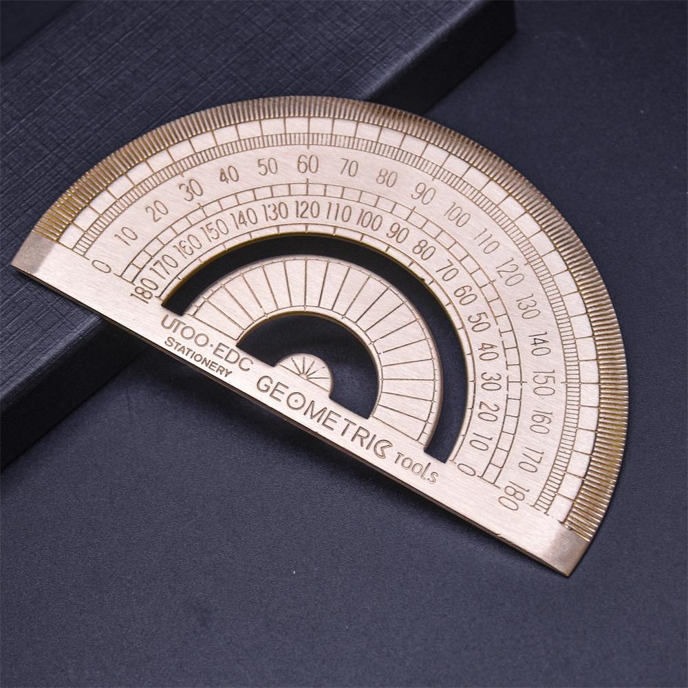 CCCAGYA H002 copper straight ruler 13cm and 16.5cm... – Grandado