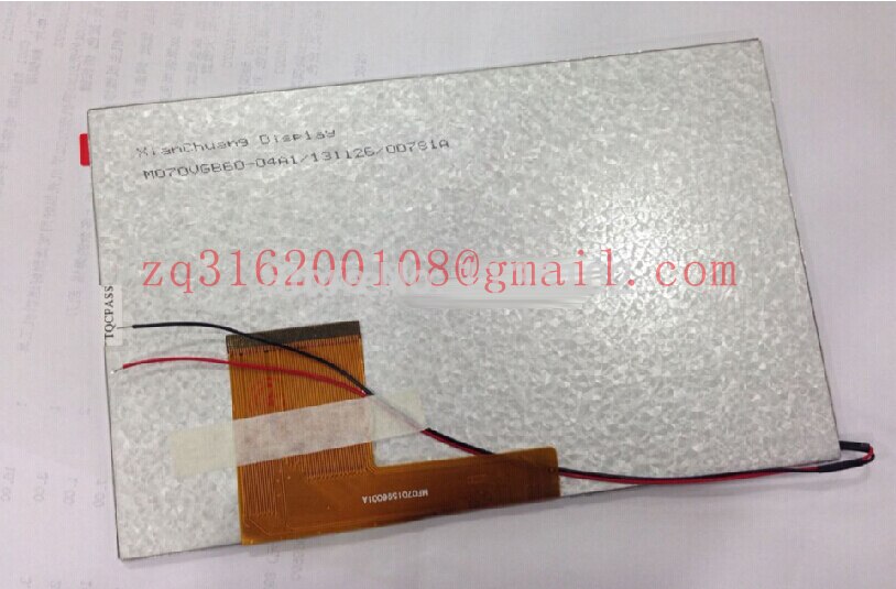 7 inch LCD screen ,100% for CUBE Q8 display ,Tablet PC touch pad LCD screen MF0701596001A