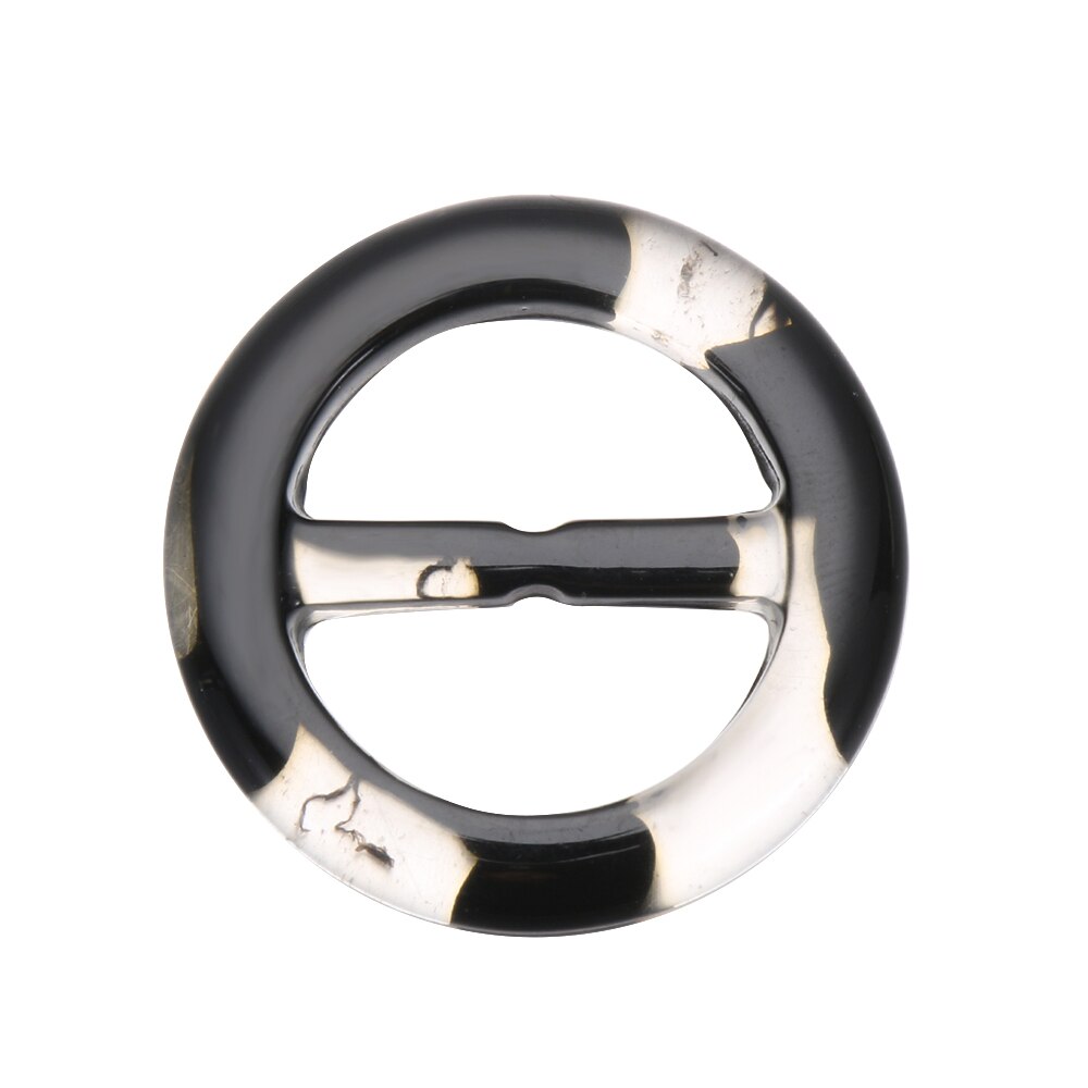 Round Resin Belt Buckle Scarf Clips Ring Adjust Buckle T-shirt Coat Waist Buttons DIY Clothing Decor Crafts Garment Accessories: 4