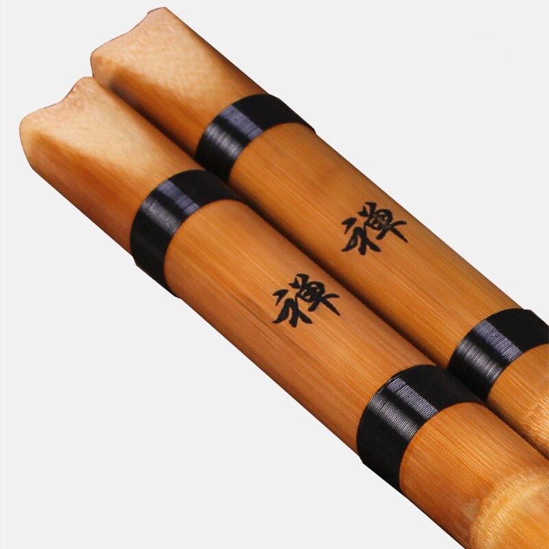Håndlavet naturlig hvid bambus shakuhachi chiba / japansk kort fløjte xiao til brginner kinesisk traditionelt musikinstrument
