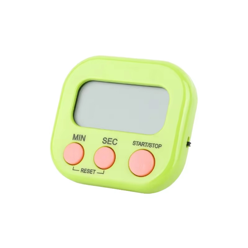 Timer elettronico multifunzionale magnetico Timer digitale Display LCD Cucina Cottura Conto alla rovescia Dormitorio Promemoria di apprendimento Regalo: Bundle4