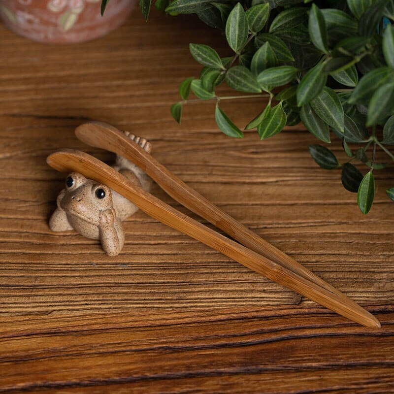 Porcelaine 3CM/5CM grenouille thé Animal de compagnie Zen service à thé poterie grossière à la main Animal chinois mignon Style moderne décor à la maison
