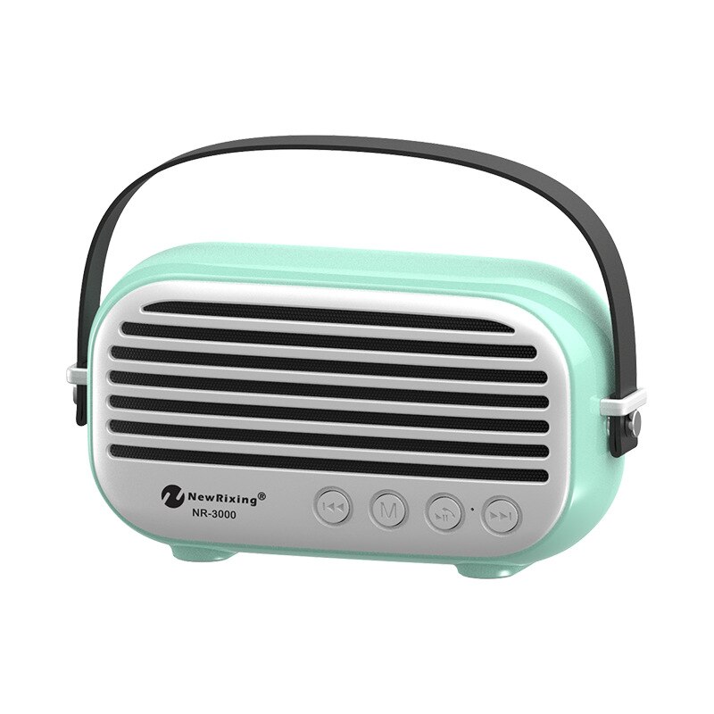 Altavoz Bluetooth impermeable al aire libre Sonido HD Estéreo Portátil soporte TF USB AUV Radio FM con micrófono manos libres para interior y exterior