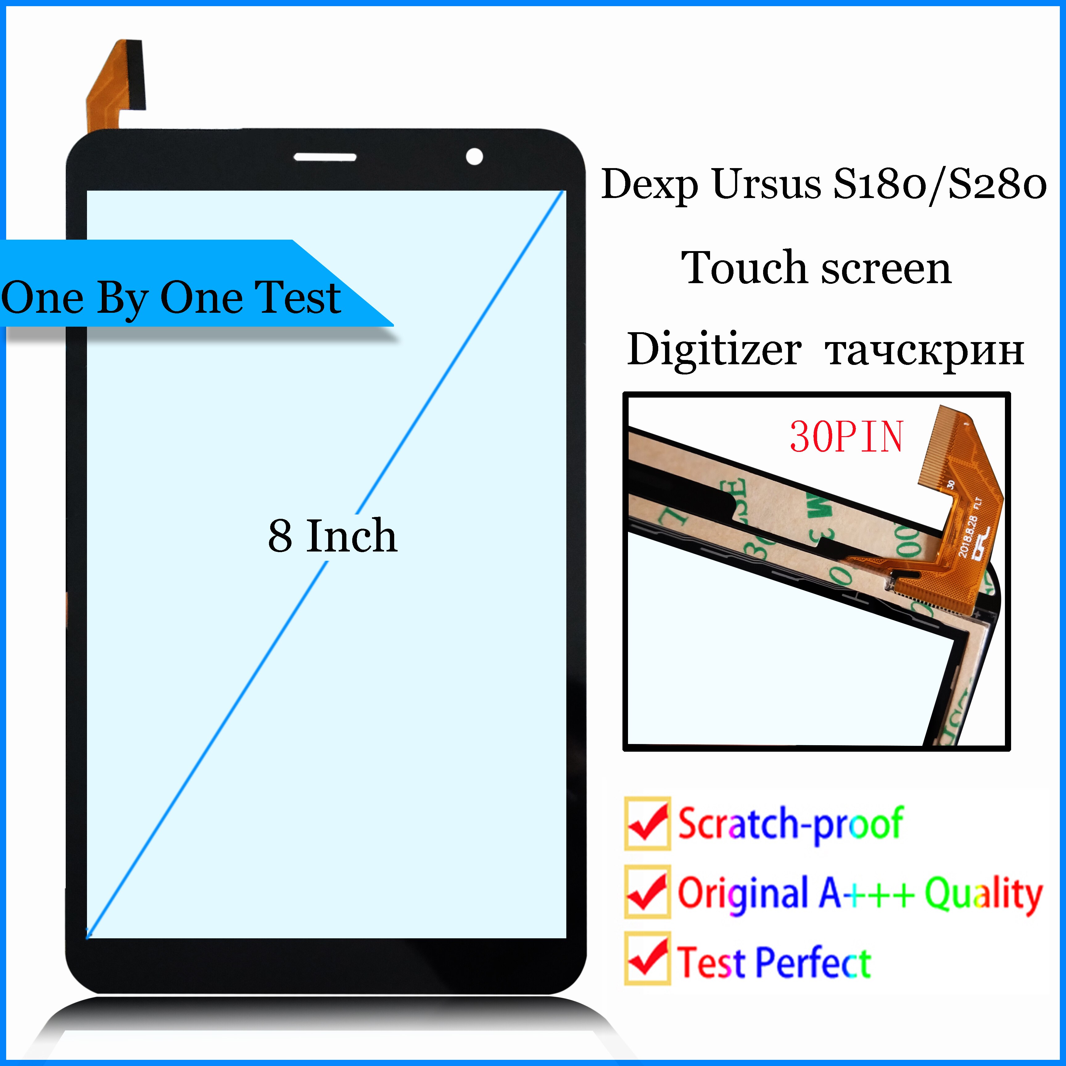 For 8" inch Dexp Ursus S280 / Dexp Ursus S180 / Dexp Ursus S380 3G Touch Screen Touch Panel Digitizer Glass Sensor