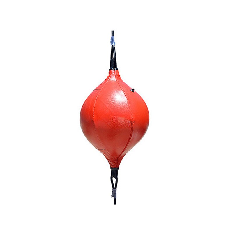 Kick Boxing Speed Ball PU Punching Ball Double End MMA Muay Thai Boxe Bag Fitness Training Home GYM Exercise Equipment: Red