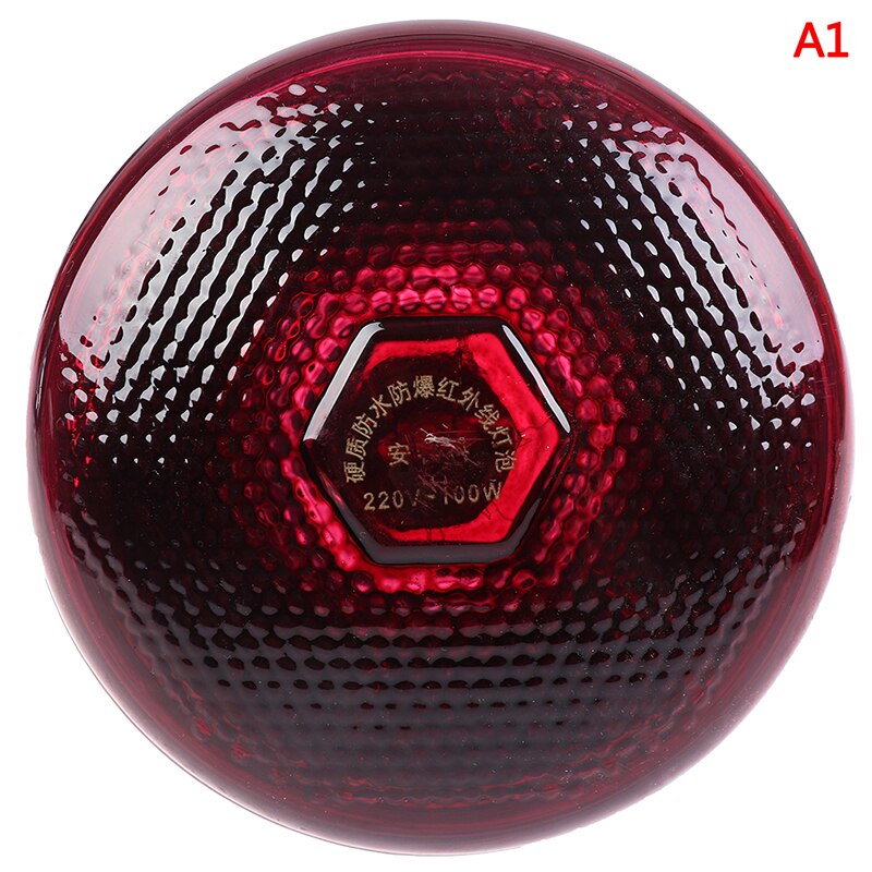 220V 100/150/200/250W/275W Thermal Lamp Smart Infrared LED Light Pet Brooder Hatch Chicken Piggy Dog Cat: A1 100W