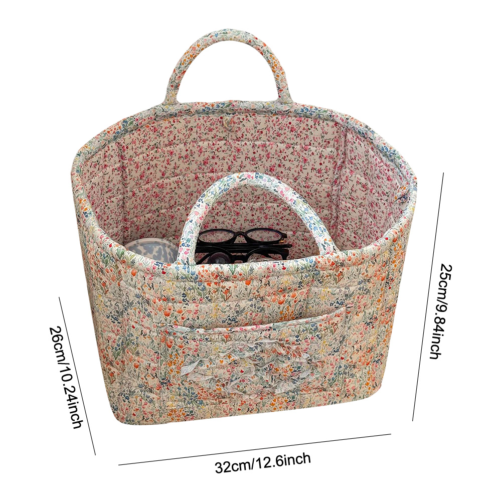 Bloemenwasmand Draagbare opvouwbare opbergtas met grote capaciteit en handvatten Wasmand voor kleding en diversen