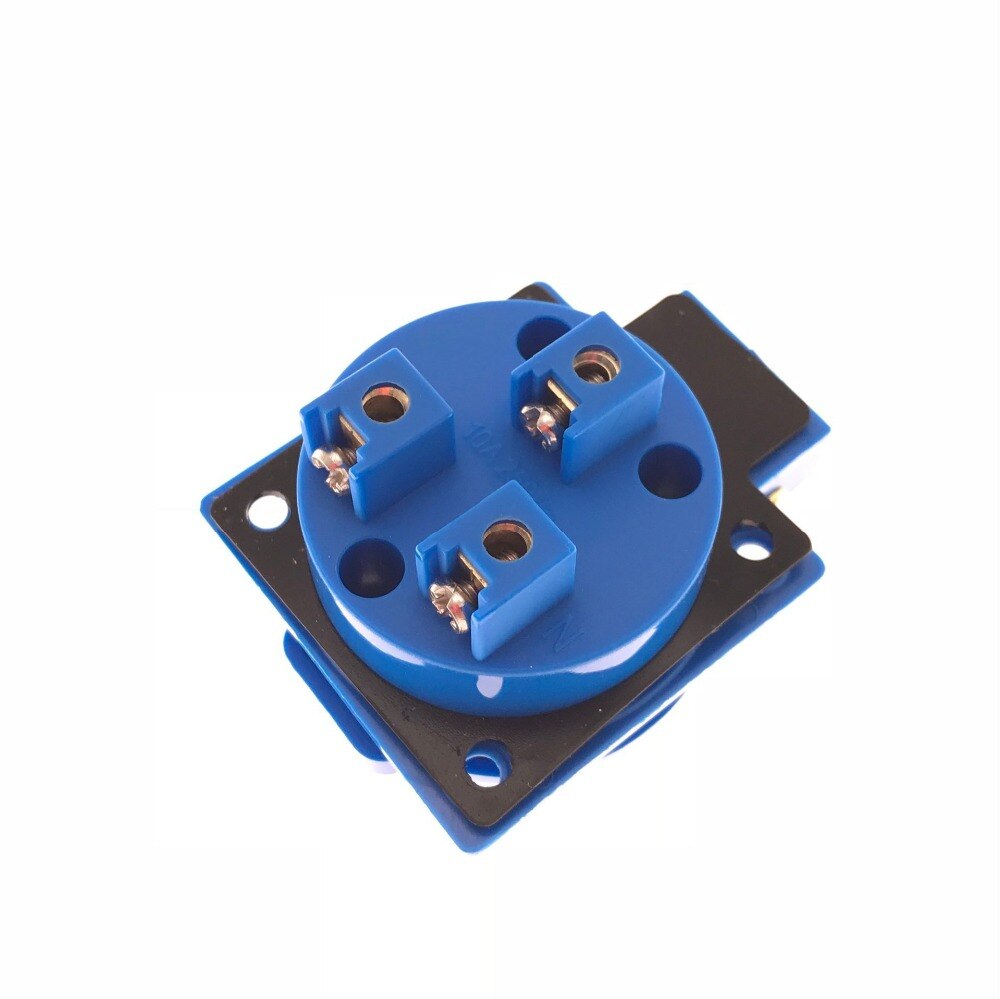 EU US AU UK Universal Waterproof Industrial Socket 10A 250V IP44 AC Power Power Connector Plug Electrical Wall Socket With cover