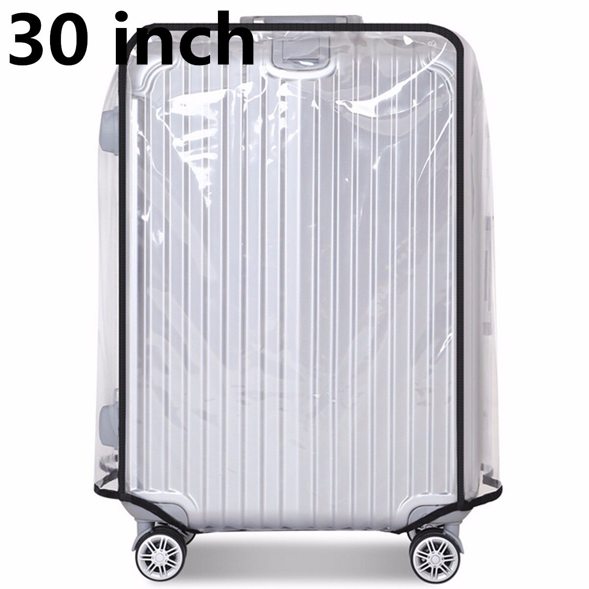 Gepäck Abdeckung Transparent PVC Trolley Koffer Abdeckung Schutzhülle Staubdicht Wasserdichte Gepäck Schutzhülle Reise Fall: 30