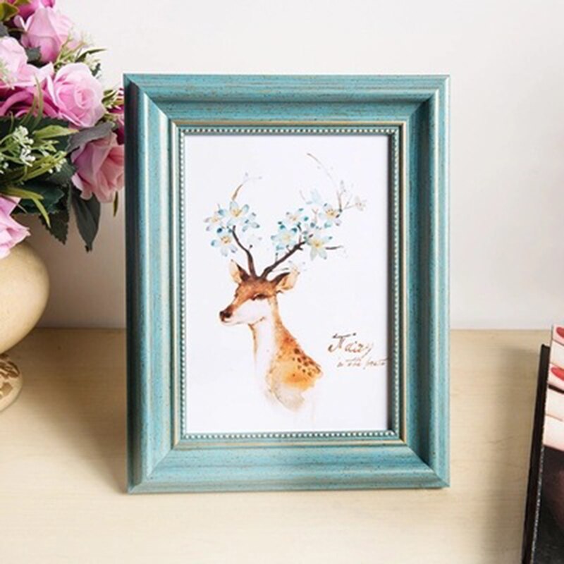 Marco de foto de decoración de mesa de estilo moderno nórdico, cuadro de 6 pulgadas, para sala de estar, dormitorio, fotos familiares, cuadros de pintura,