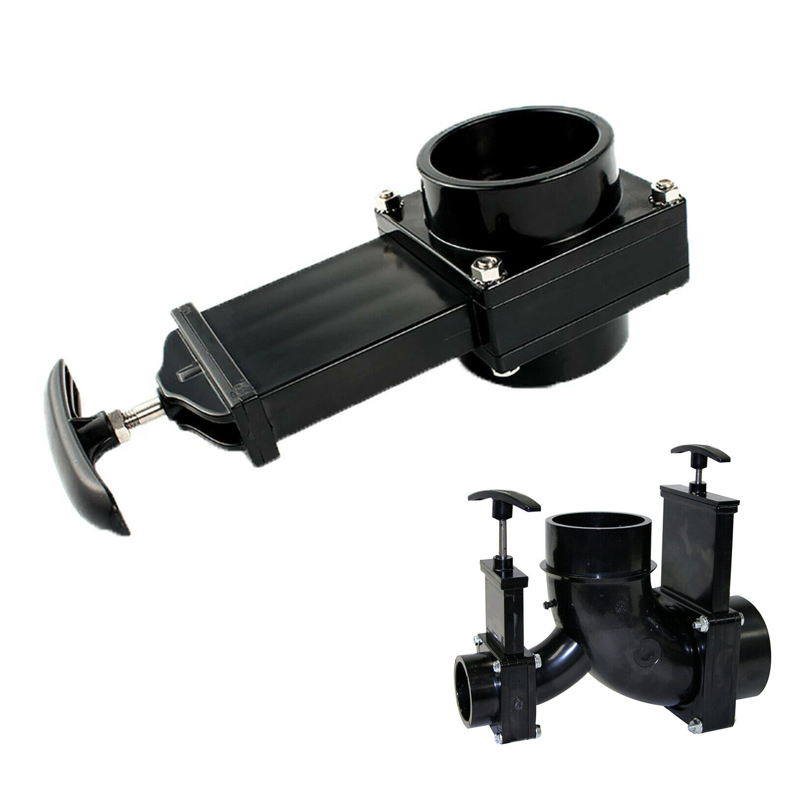 RV Accessories 50mm Clean Water Tank Sewage Tank Black Water Tank Drain Valve Water Tank Gate Valve For Motorhome Camper Caravan