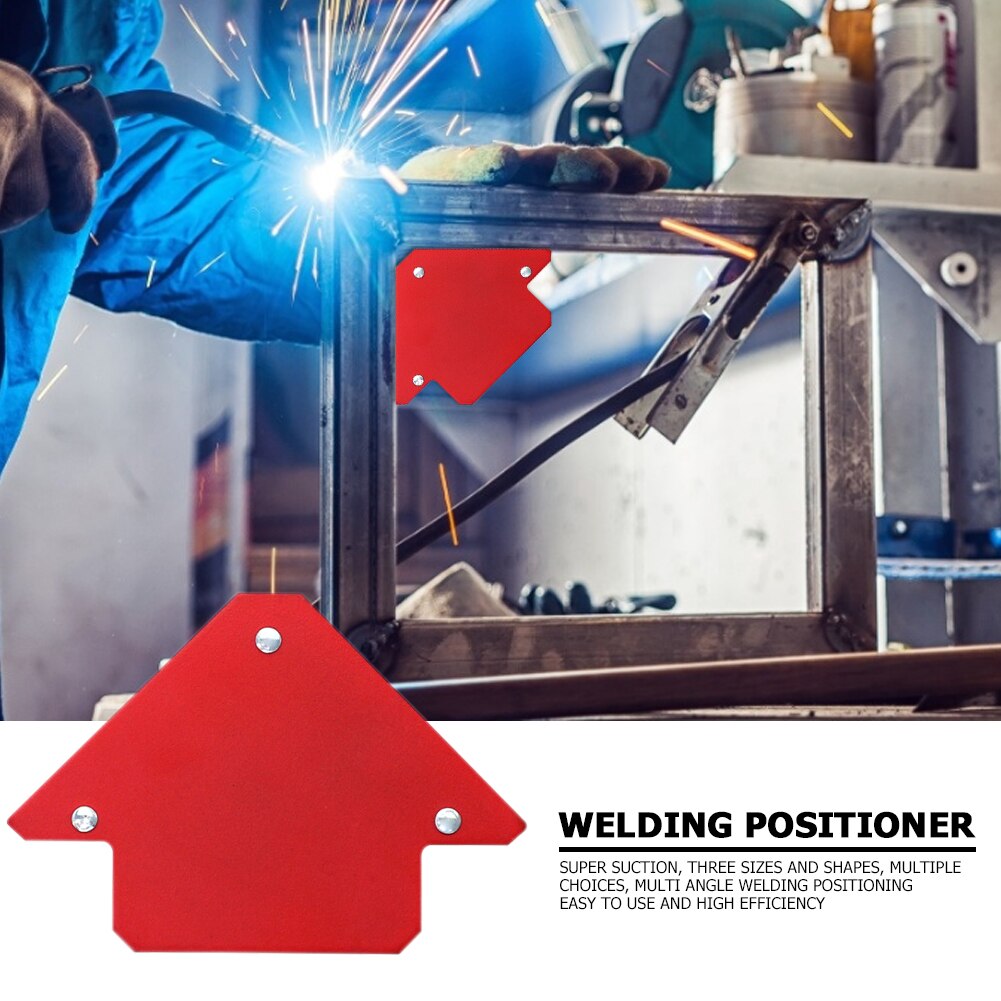6pcs/set Welding Positioner Set Triangular Polygon Multi-angle Magnetic Fixed Angle Soldering Locator Welding Accessories