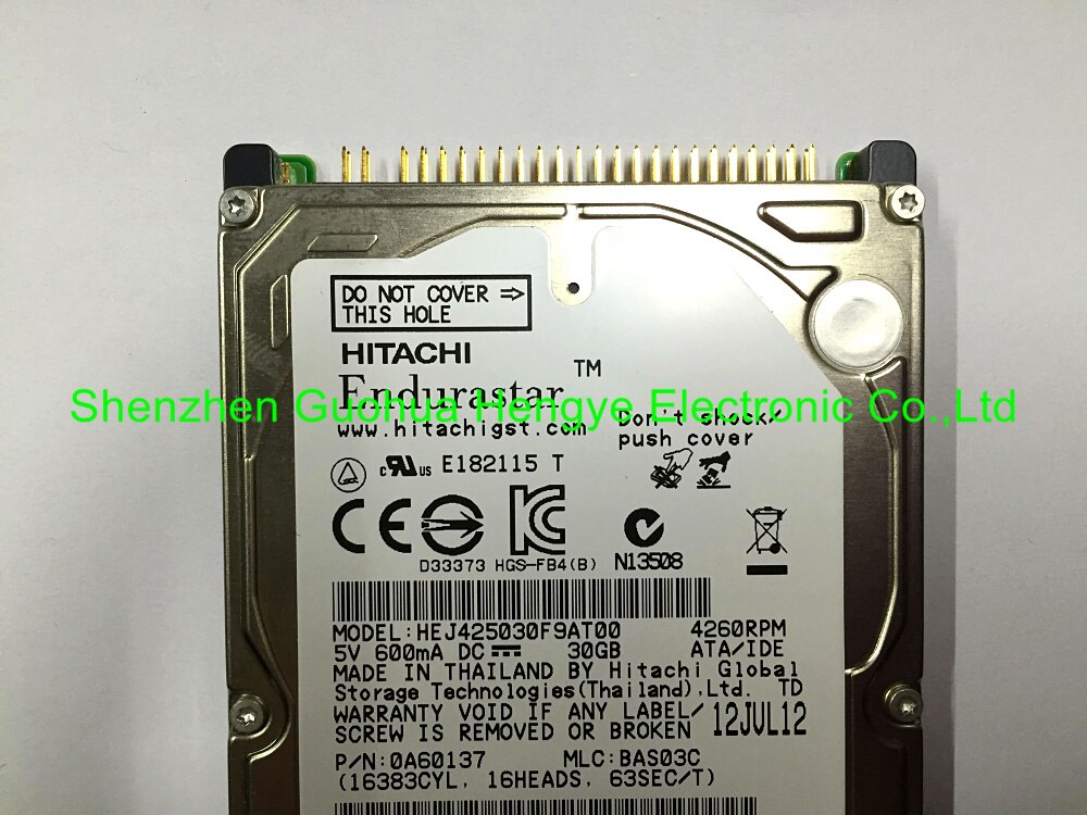 original Hard Disk drive HEJ425030F9AT00 30GB For VW Car HDD navigation systems made in Japan