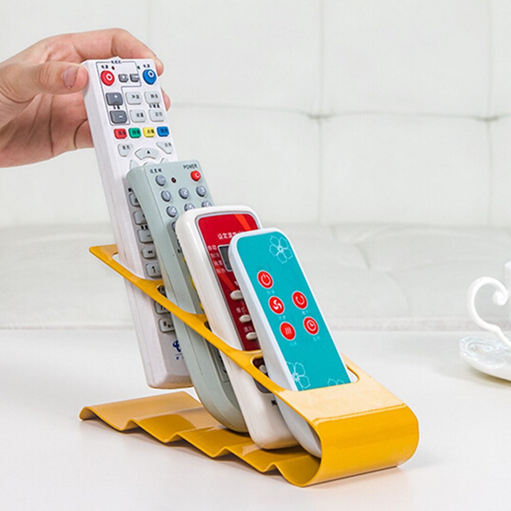 4 Frame Tv/dvd Step Remote Control Storage Stand Remote Control Holder Mobile Phone Holder Desk Organizer CD