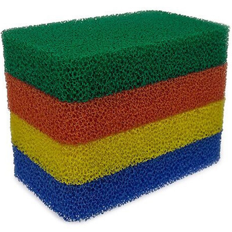 Ridsefri svamp, kan modstå klæbrigt snavs, rent, sikkert, non-stick køkkengrej, behageligt og let at holde form