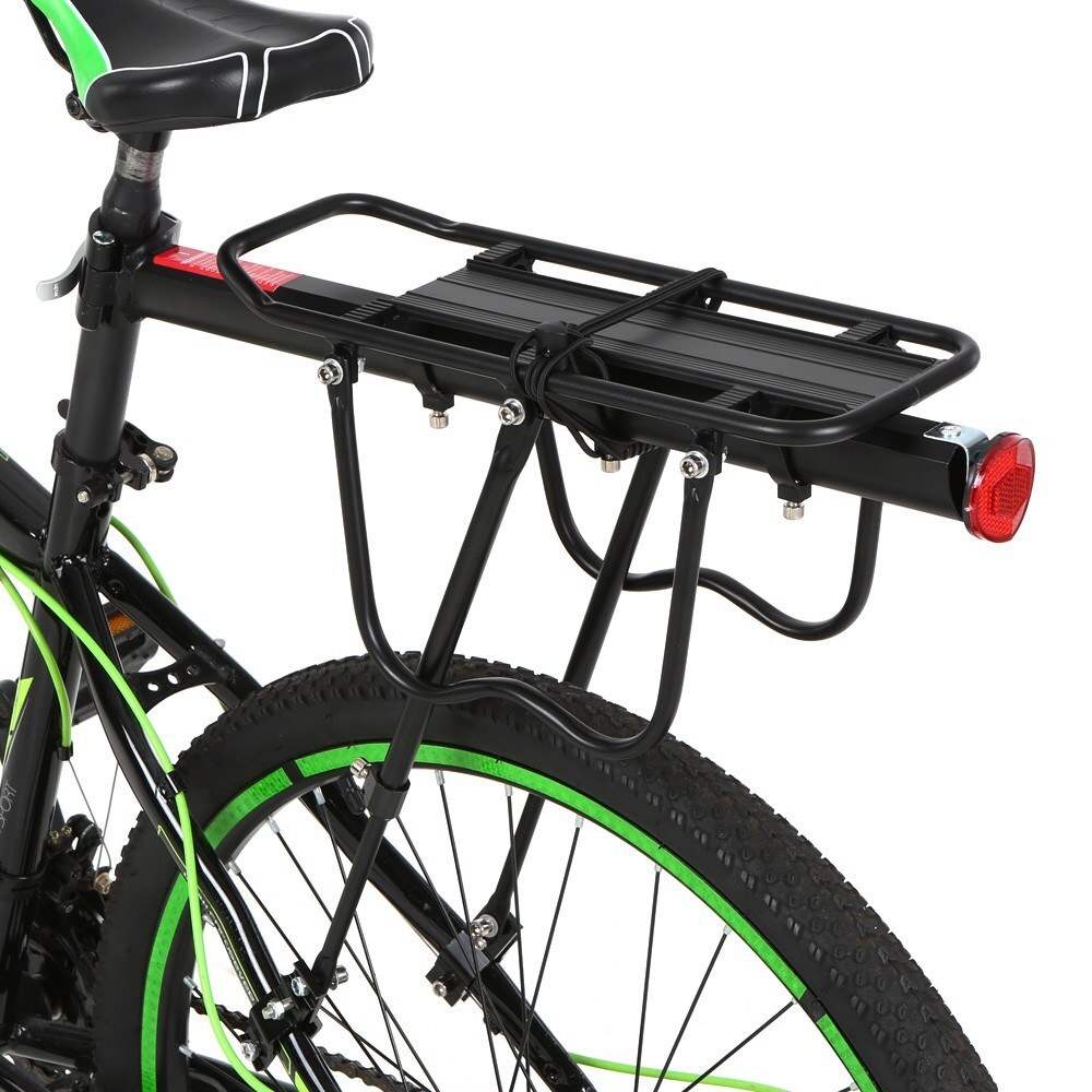 Adjustable Bike Cargo Rack Aluminum Alloy Mountain Bike Bicycle Rear Rack Bicycle Pannier Luggage Carrier Rack
