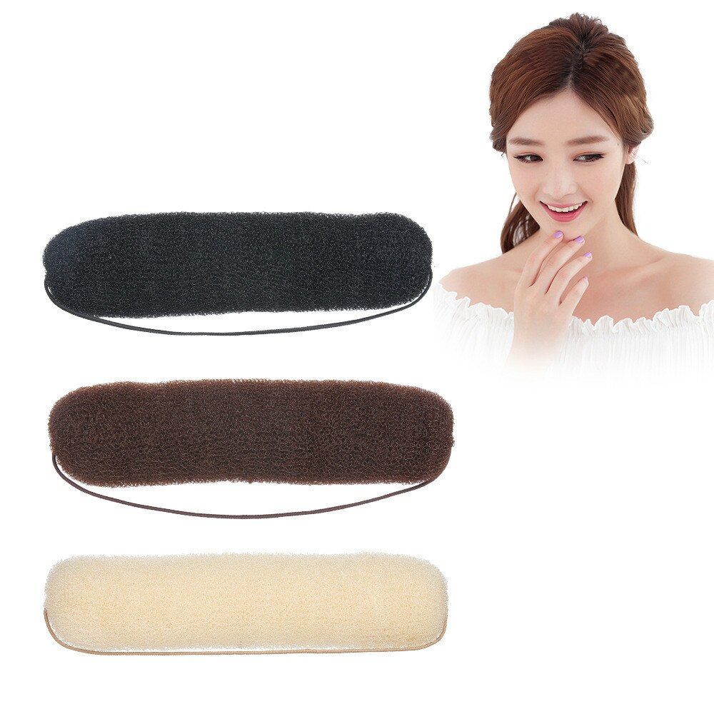 Hair Dispenser Sponge Bump Hollywood Style Rubber Band Strip Knit Hair Curler Long Hair Styling Tools Accessories