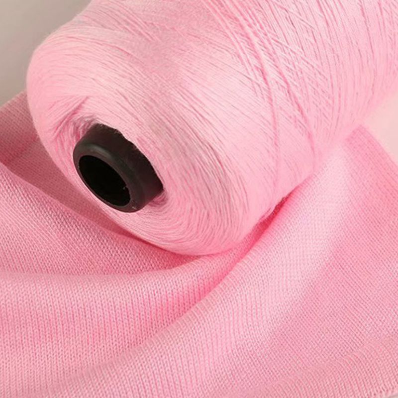 1 rull 500g melkespunnet issilke strikkegarn sommerheklet linje diy overtråd  m6cd