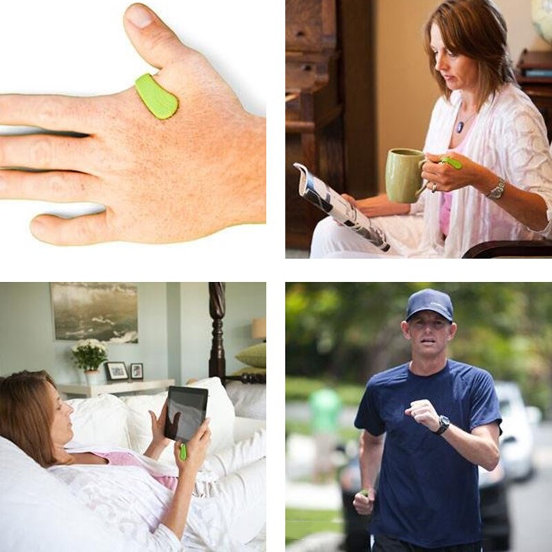 Pince de Massage des méridiens, appareil multifonction pour soulager les points d'acupuncture, pour le Fitness, Hukou, lot de 2