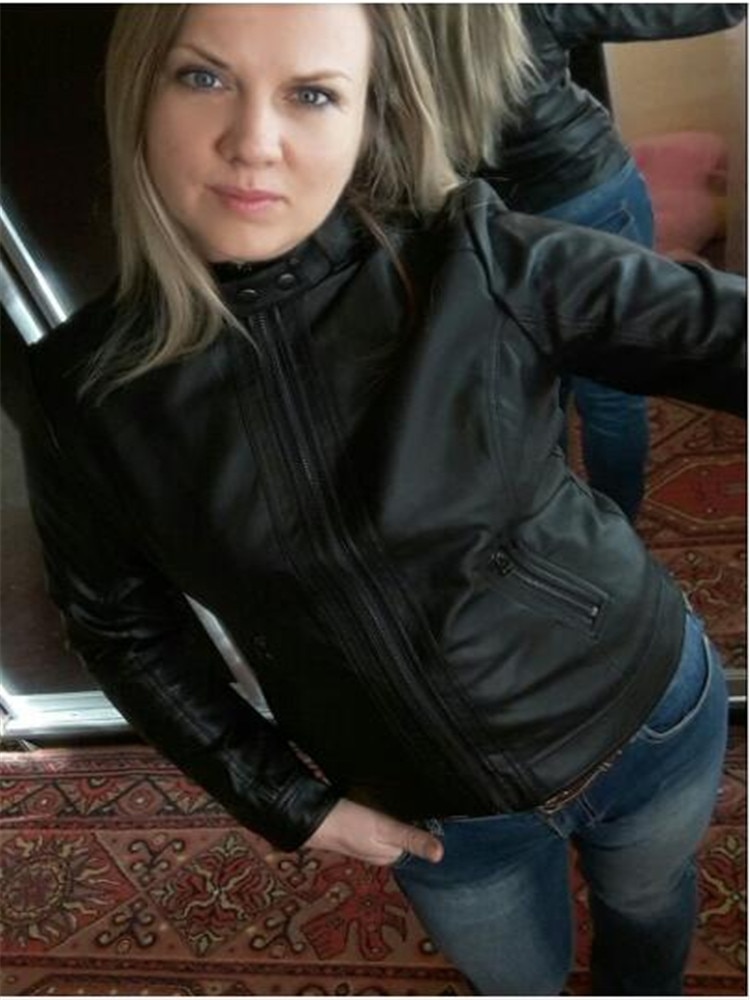 Veste en cuir PU femme femme, européenne, Pimkie nettoyage simple en cuir PU