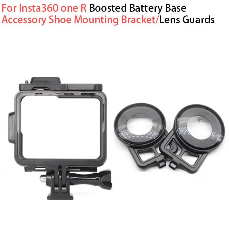 Insta360 Ein R Angehoben Batterie Basis Objektiv Schutz/Montage Halterung für Dual-Objektiv 360 Mod Kamera Zubehör Nicht Original: Package 1