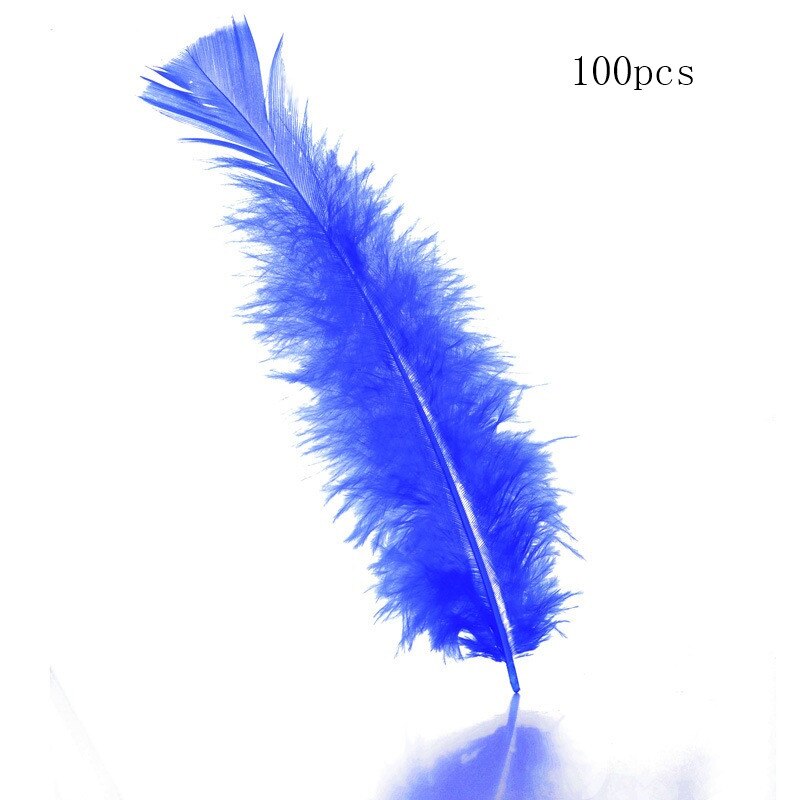 Przezroczyste świąteczne drzewo dekoracyjne kulki Diy urok otwarte plastikowe ozdoby cacko prezenty pudełeczko prezentowe domowe rękodzieło dekoracyjne: 100pcs Blue feather