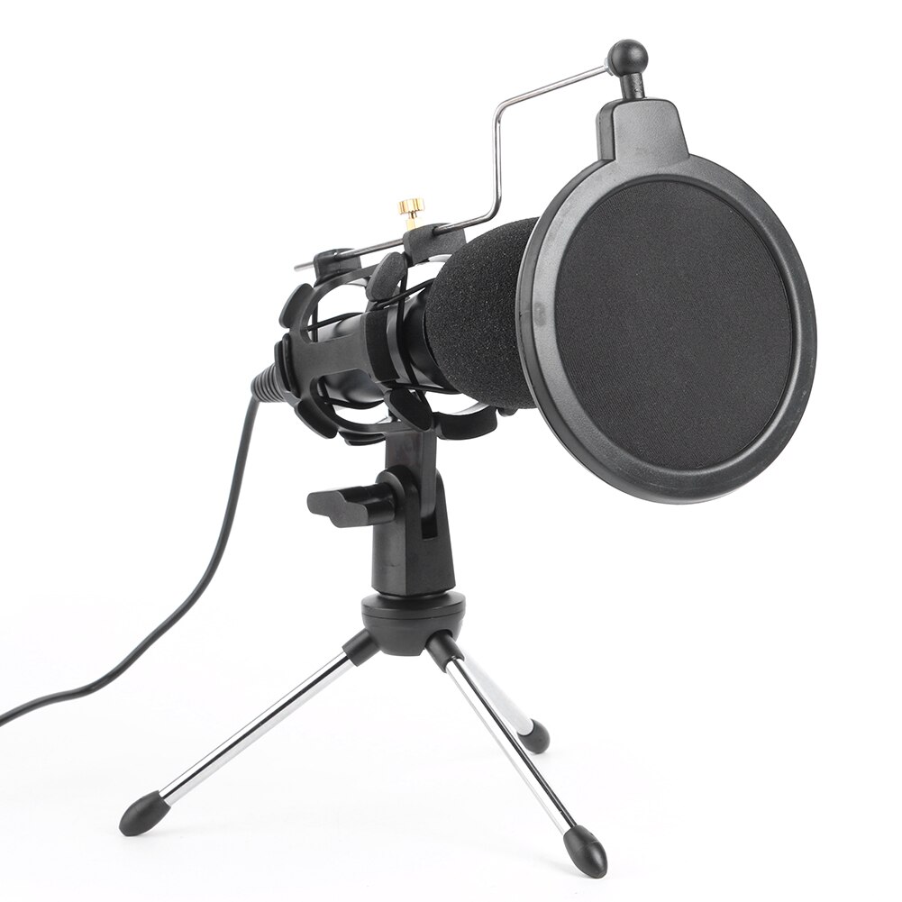 USB Gaming Recording Microphone Mic Condenser Recording Microfone Ultra-wide Chatting Gaming Podcast Recording