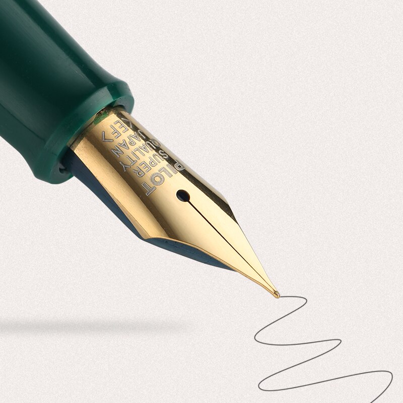 PILOT Original Iridium Fountain Pen FP-78G Transparent 78g+ 22k Golden Students Practice Calligraphy F M Nib Ink Converter