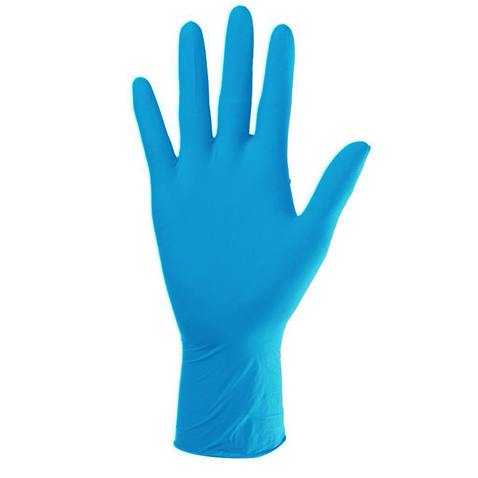 Protect against grease Rubber Comfortable Disposable Mechanic Nitrile Gloves Flexible Guantes Latex Desechable Household Gloves: Blue / S