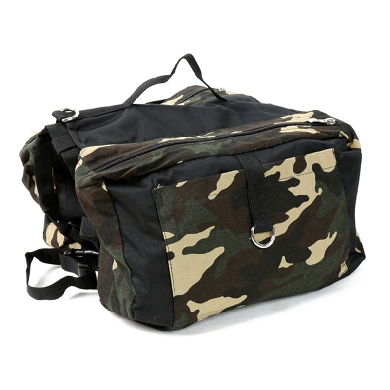 Hond Rugzak Harnas Oxford Doek Grote Hond Tas zadeltas Outdoor Reizen Wandelen Rugzak voor Midden Grote Hond Rugzak