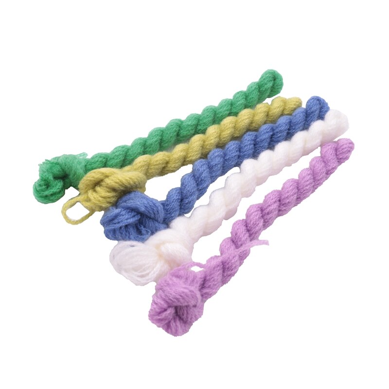 Embroidery Craft Set Punch Needle &amp; Embroidery Floss &amp; Yarn Scissors &amp; Threader For Embroidery Needle Punch