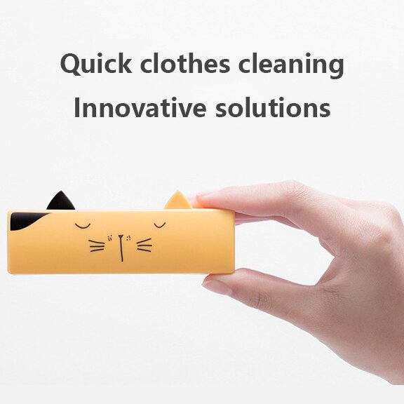 Household Portable Cartoon Sticky Hair Folding Folding Multifunctional Dust Collector Washing Sticky Hair Roller Dust Collector