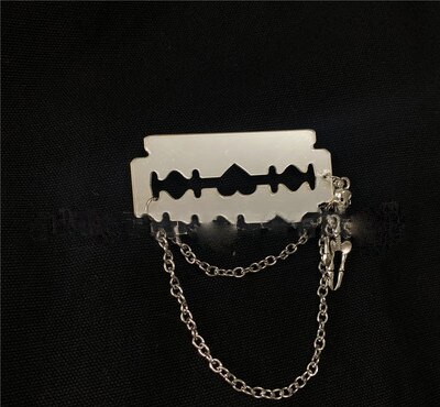 Pinces à cheveux Vintage Punk en acrylique, chaîne de crâne d&#39;araignée pour femmes, de Hip Hop, épingle à cheveux à lame d&#39;insecte
